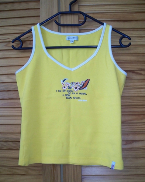 ZABAIONE// Sport-Tanktop mit Motivationsspruch