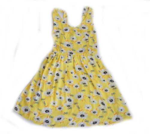 Danity Blumenkleid gelb Gr. L *neu*