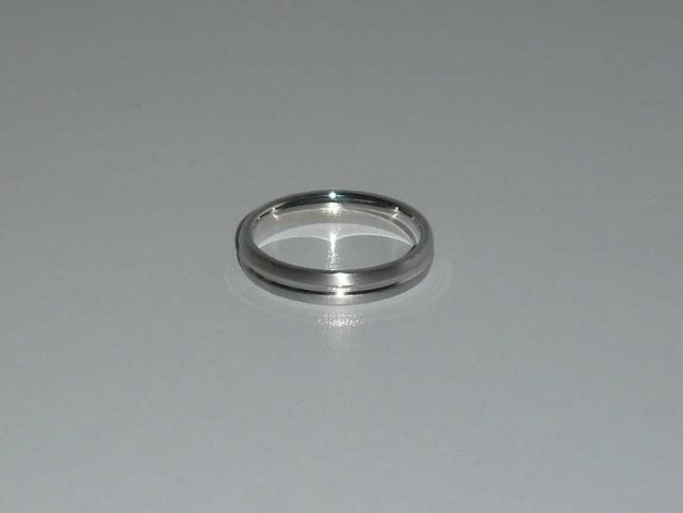 Schöner Ring, Edelstahl 19 mm