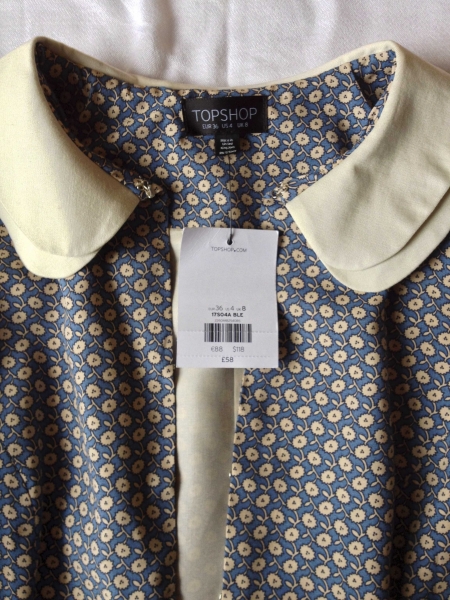Neu! Wunderschöner Blazer mit besonderem Muster im Vintage Look von Topshop