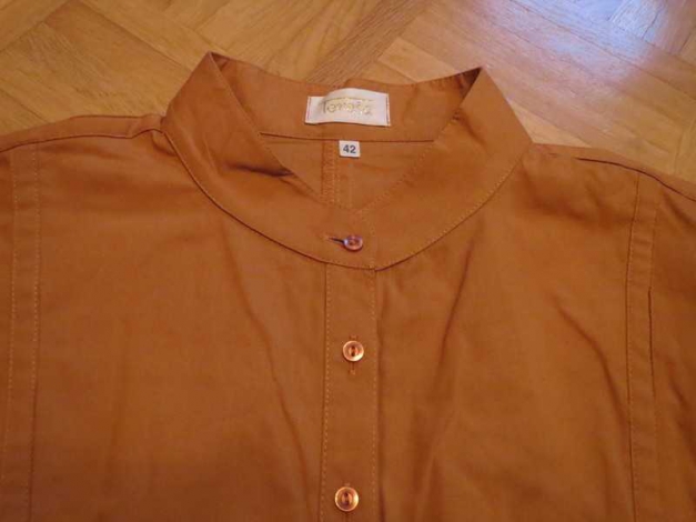Bluse, terra, neu
