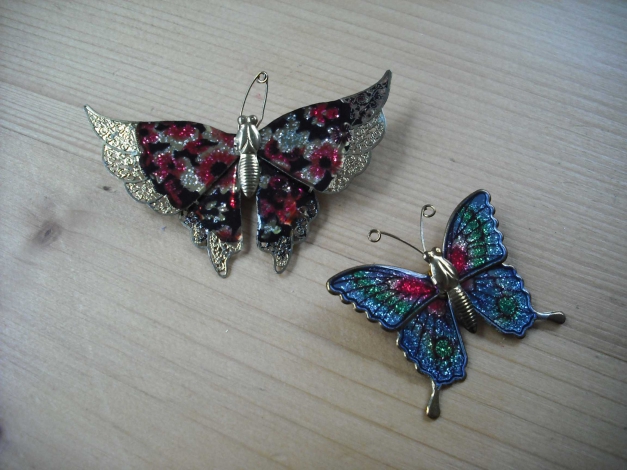 Brosche Schmetterling