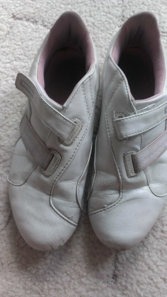 weiß rosa Sportschuhe / Turnschuhe Gr. 37