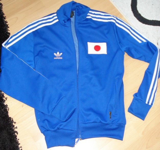 original Japan Nippon adidas Trainingsjacke blau original Japan Nippon adidas Trainingsjacke blau