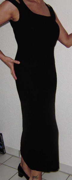 Wunderschönes elegantes schwarzes Business Kleid Gr. 38