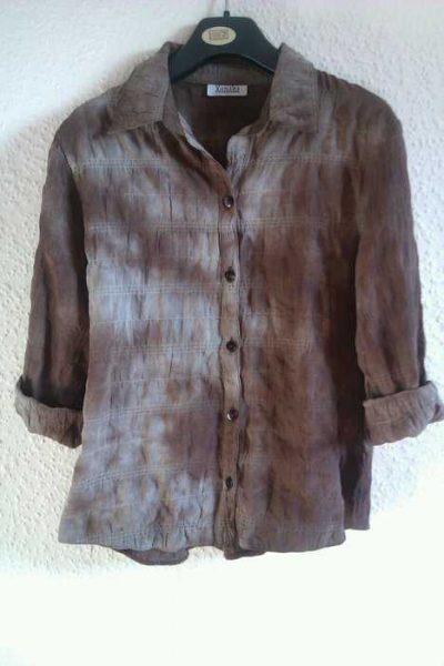 schöne braune bluse