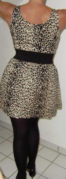 Mini Kleid im Leo Look von Twenty One Gr. M