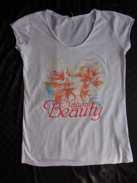 Weißes T-Shirt