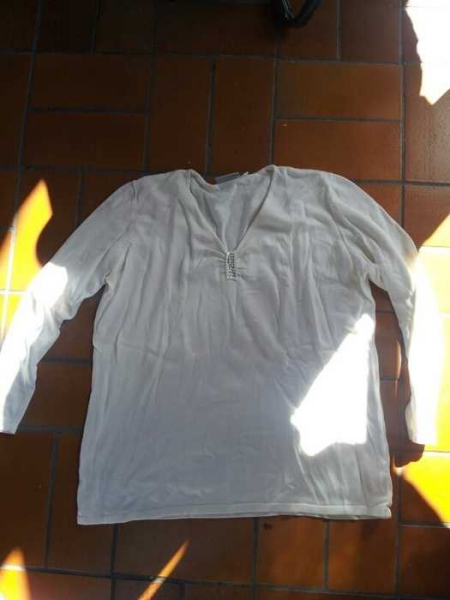 Pullover, weiß, neuwertig