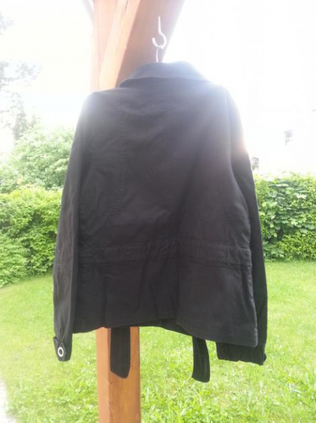 Jacke schwarz Basic H&M