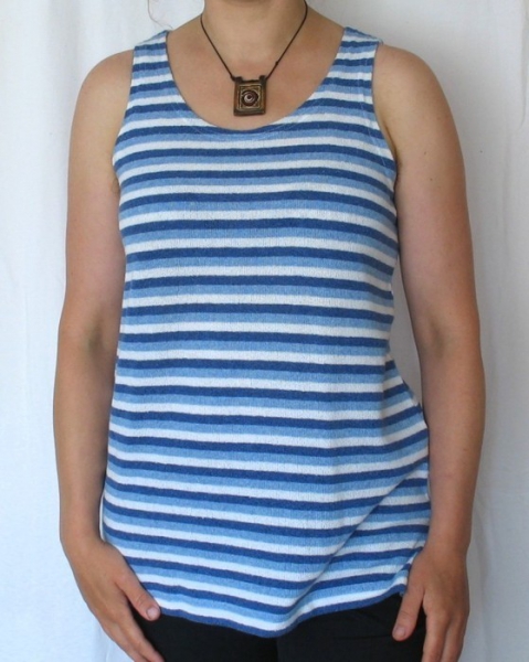 Geringeltes Long-Top Gina Laura Gr. S