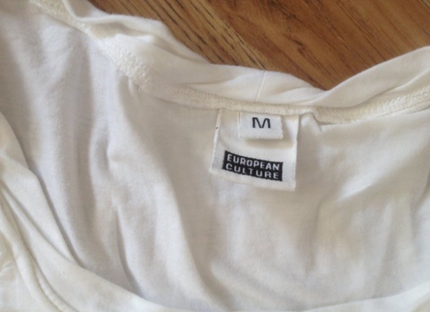 Weißes Shirt von European Culture 