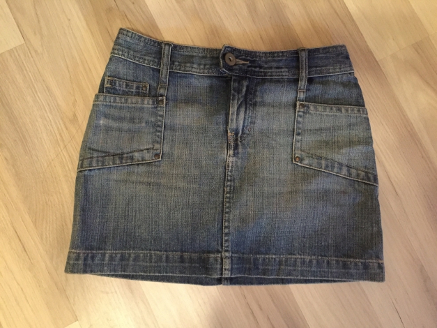 Jeans Minirock