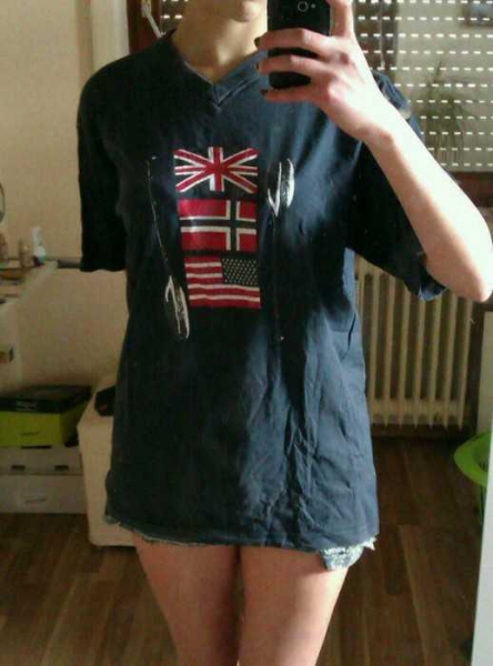 t-shirt mit Aufdruck