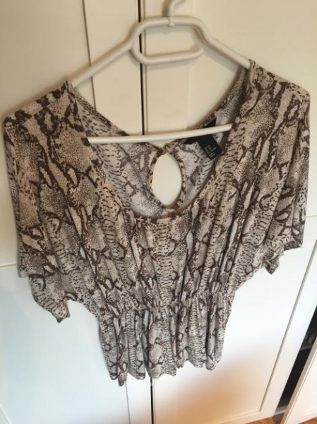 Oberteil mit Animalprint
