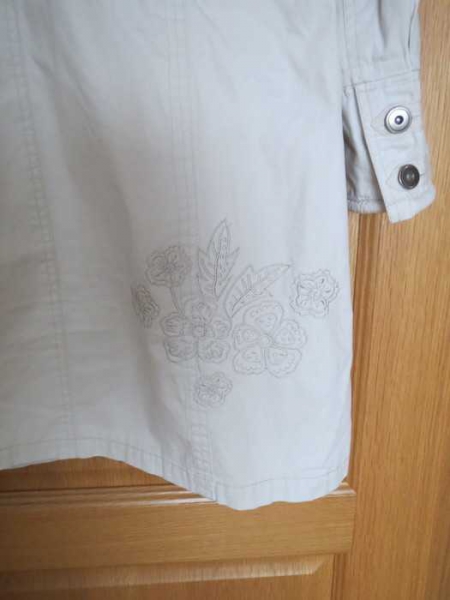 Mantel, Knielang, Gr.42/M, hellbeige, hervorragend