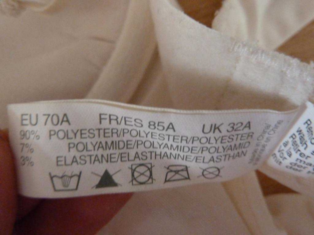 BH 70 A, Hunkemöller, creme, abnehmbare Träger, NEU