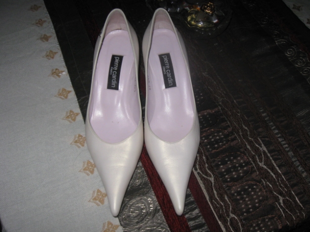 *** Neu ~ Edel ~ Pumps ~ Hochtzeit ~ Org. Pierre Cardin Paris *** 