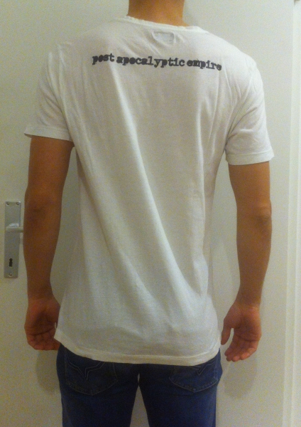 Zara T-Shirt, weiß