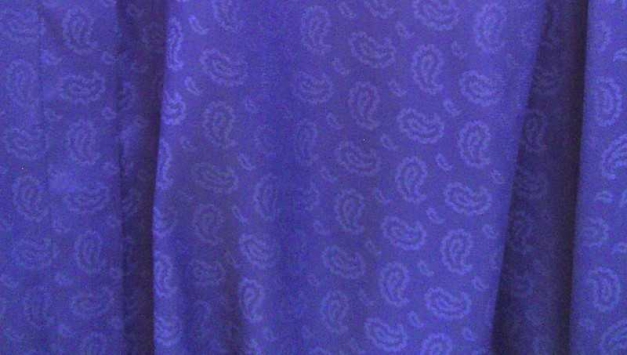 Blaue Bluse Vintage
