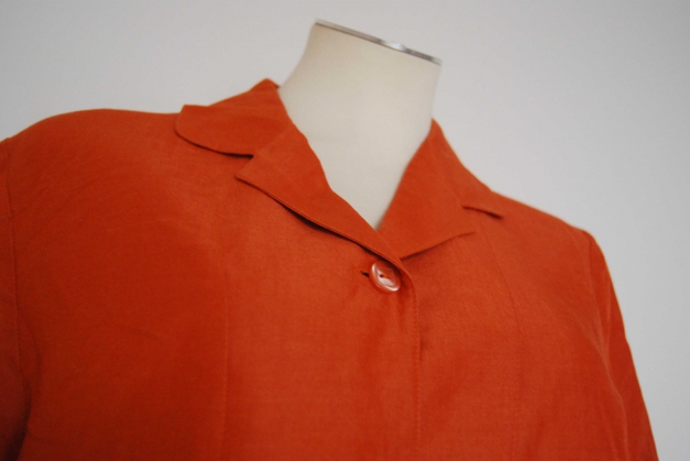 Leinen  Long  Bluse Tunika Oberteil Trendi