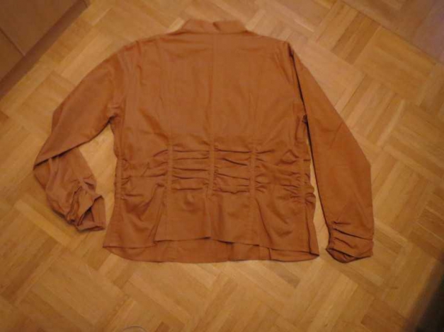 Bluse, terra, neu