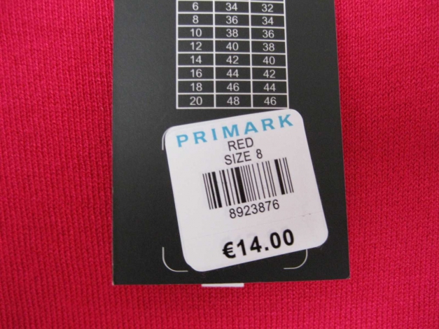 Primark Longtop/Minikleid Pulli fuchsia pink *NEU mit Etikett* Gr. 34 kurzärmlig