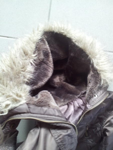 Braune Winterjacke Gr. 38