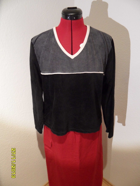 Pullover von Orsay in schwarz und grau Größe M 