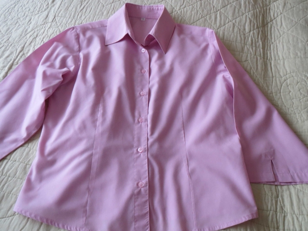 Bluse,3/4 Arm,lila
