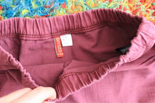 Minirock aus buntem Jeansstoff - ungetragen