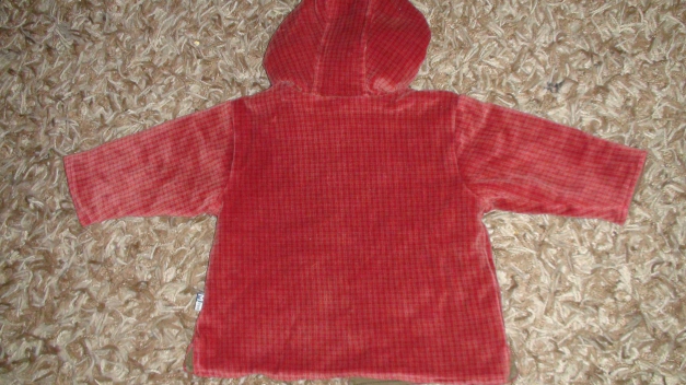 Wattierte Pulli / Jacke mit Kapuze Gr.80