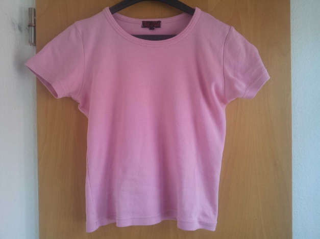 Basicshirt in pretty pink