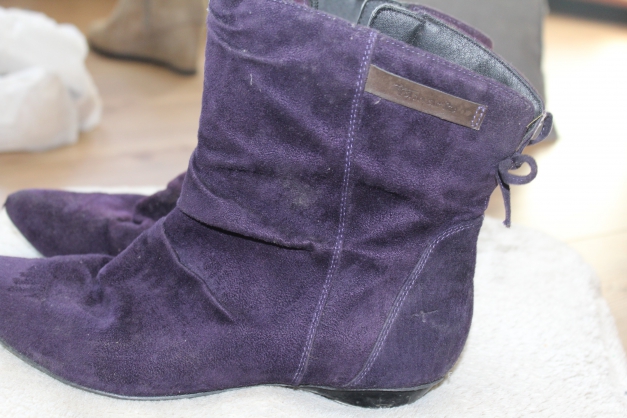 Stiefeletten, lila