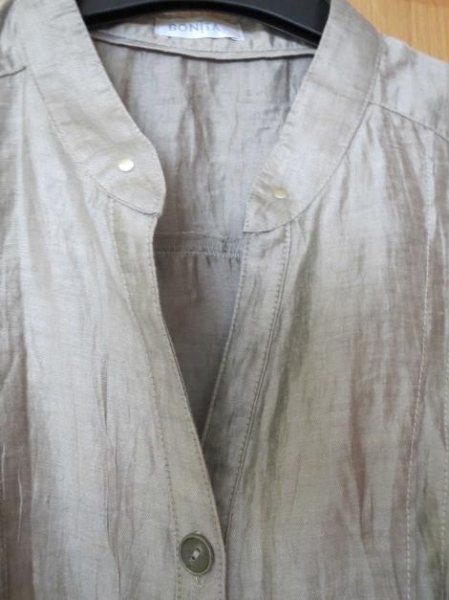 Bluse,Kurzarm,oliv