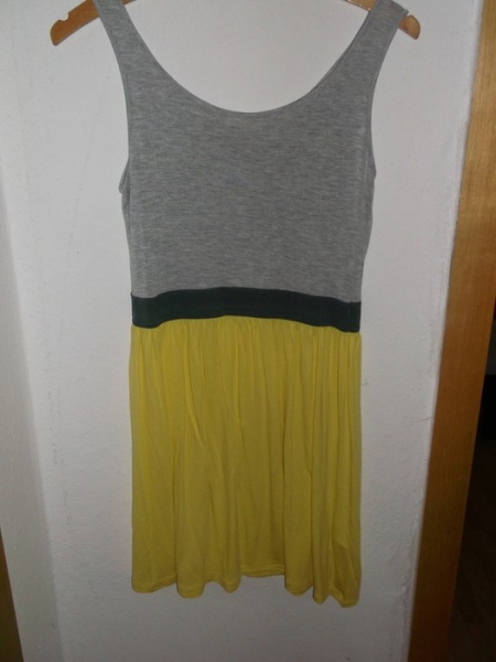Sommerkleid H&M gelb, grau