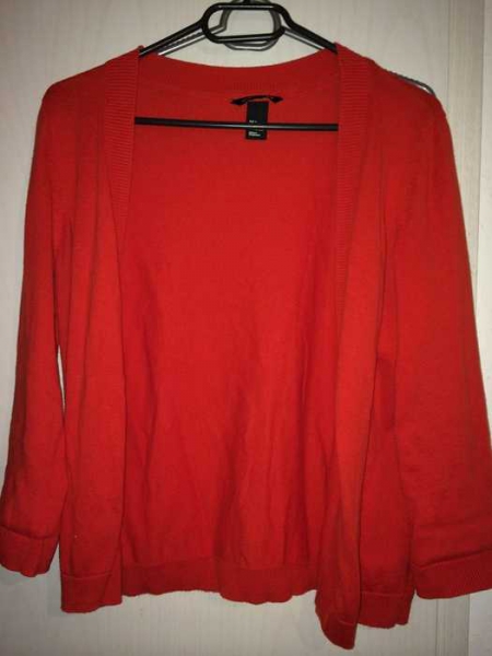 roter Cardigan / H&M