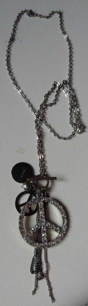 Coole Peace Statement Kette 