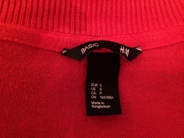 roter Cardigan / H&M