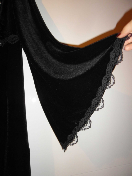 Samt Kleid