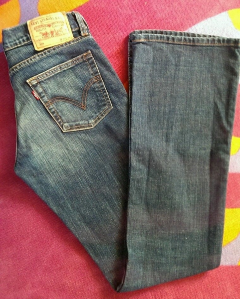 NEU Hipie- Style Bootcut Damen Jeans Hose 