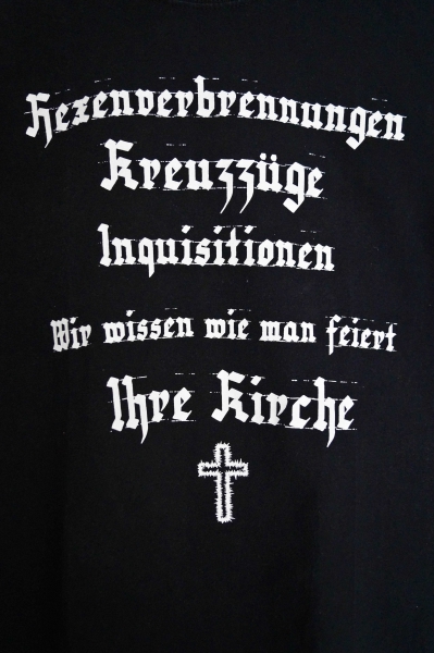Hexenverbrennungen, Kreuzzüge, Inquisitionen - Wir wissen wie man feiert