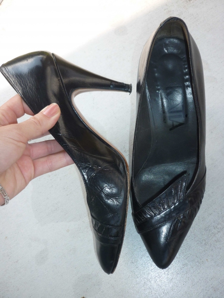 Echtleder Pumps
