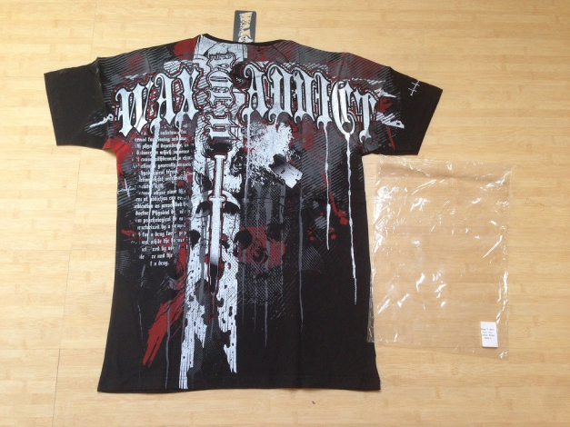 WAX Skater Surfwear Wax Actionwear WaxUSA Shirt! Designershirt Skull Totenkopf