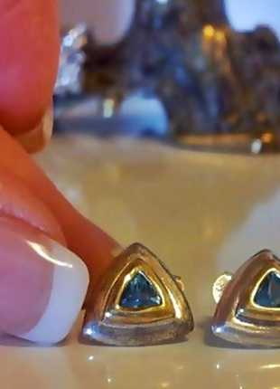 Schöne Ohrringe aus echte Silber