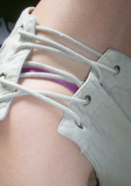 beige- khaki top