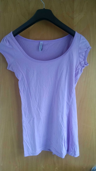 Hübsches Basicshirt in zartem rosa