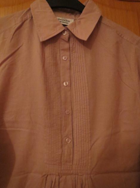 Longbluse, flieder, neu