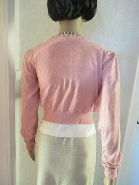 NEUw * Ajour * Kurz * Corp- Top * Fein- Strickjacke * Cardigan * Pullover 
