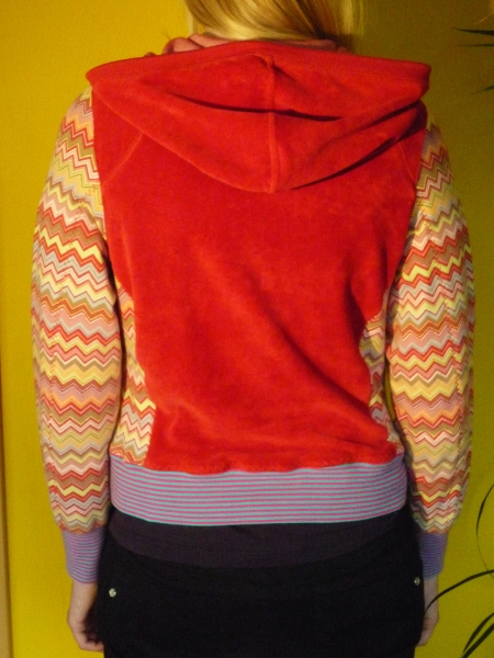 Gepimpte Sweatshirtjacke